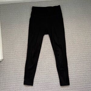 Victoria’s Secret High-Rise 25” Leggings with Side Pockets, Black